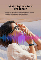 AI Smart Glasses 720P Translation Camera Sunglasses - Tophatter Daily Deals