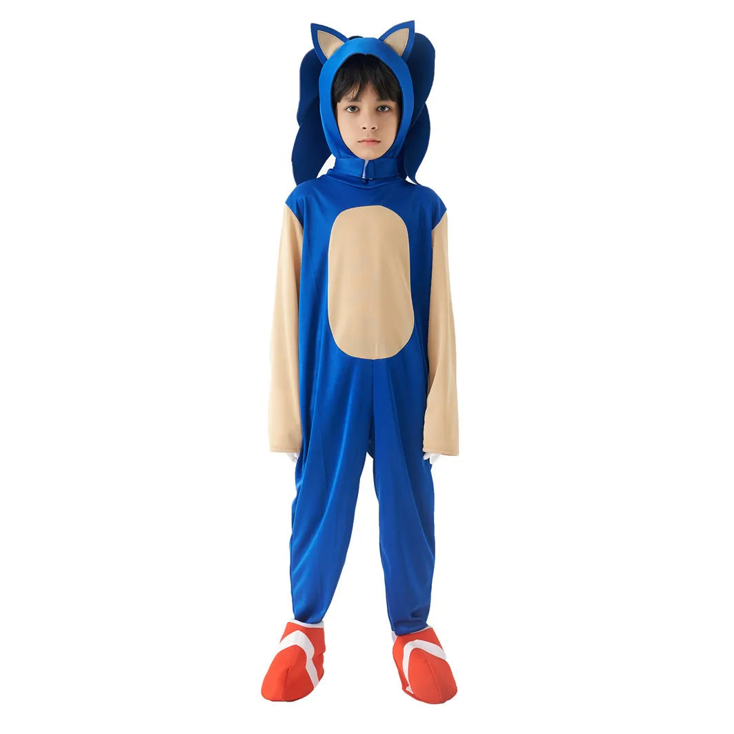 Sonics Cartoon Kids Cosplay Jumpsuit Halloween 2025 Gift - Tophatter Daily Deals