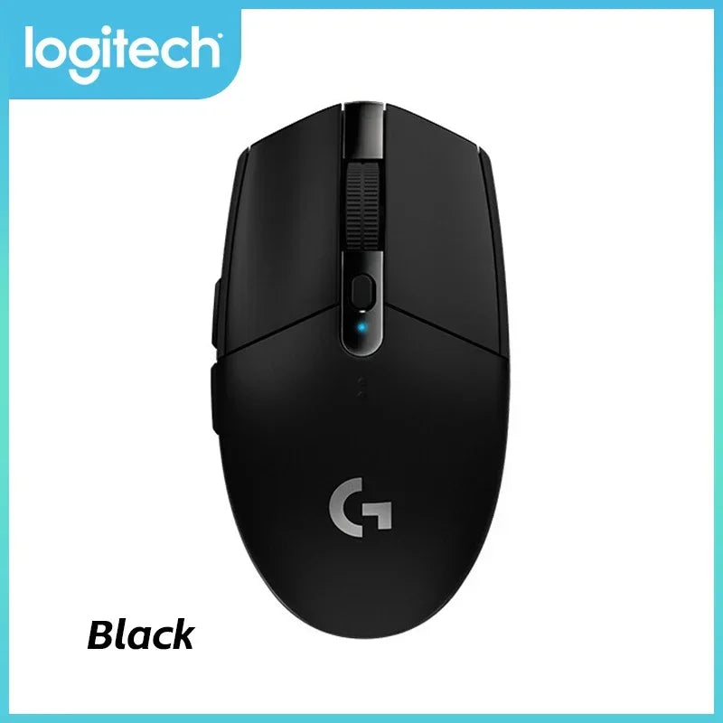Wireless Lightweight Gaming Mouse HERO Sensor 12K DPI G304 Black - Tophatter Daily Deals