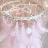 Dream Catcher Wind Chimes Feathers Handmade Mythical - Tophatter Daily Deals