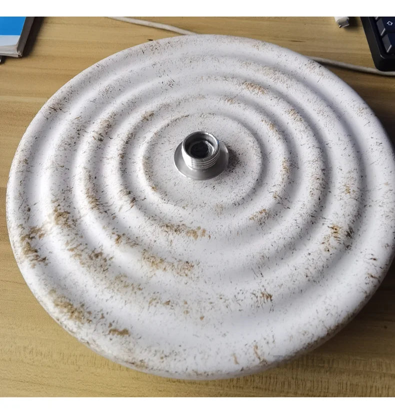 Japandi Wabi Sabi Round Wall Sconce Japanese Minimal LED Light - Tophatter Daily Deals