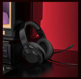 Gaming Headset Wired Lightweight With Omnidirectional Mic - Tophatter Daily Deals