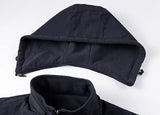 Warm Versatile Men Hooded Vest - Fleece Lined, Nylon, Outdoor - Tophatter Daily Deals