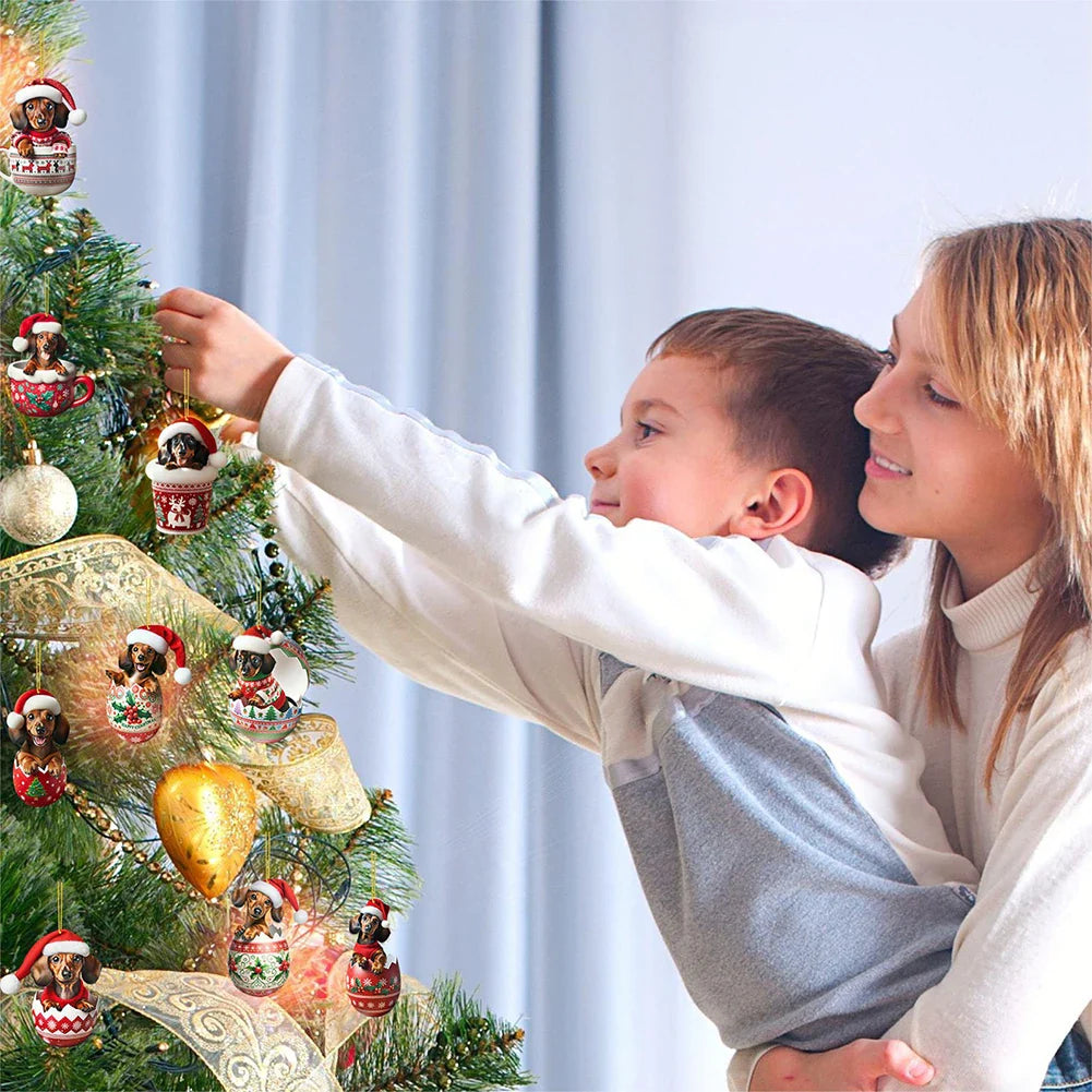 24 Day Advent Calendar With Figure Ornaments - Tophatter Daily Deals