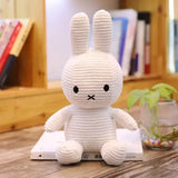 Miffy Corduroy Plush Toy White Animals - Tophatter Daily Deals