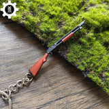Tiny S1897 Shotgun Model Metal Keychain - Tophatter Daily Deals