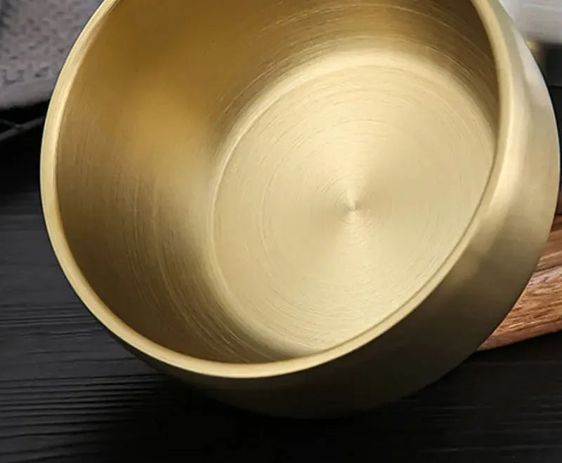 Stainless Steel Double Layer Rice Bowl With Lid Insulated - Tophatter Daily Deals