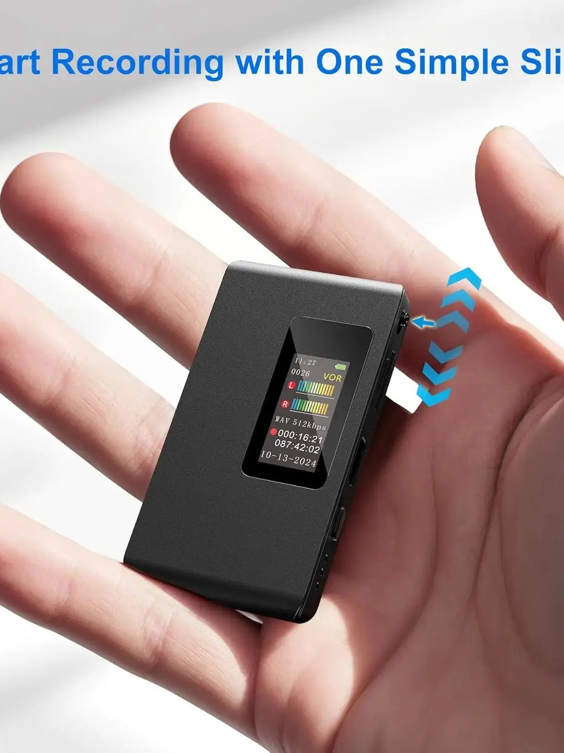 Mini Digital Discreet Voice Recorder For Kids Pocket - Tophatter Daily Deals