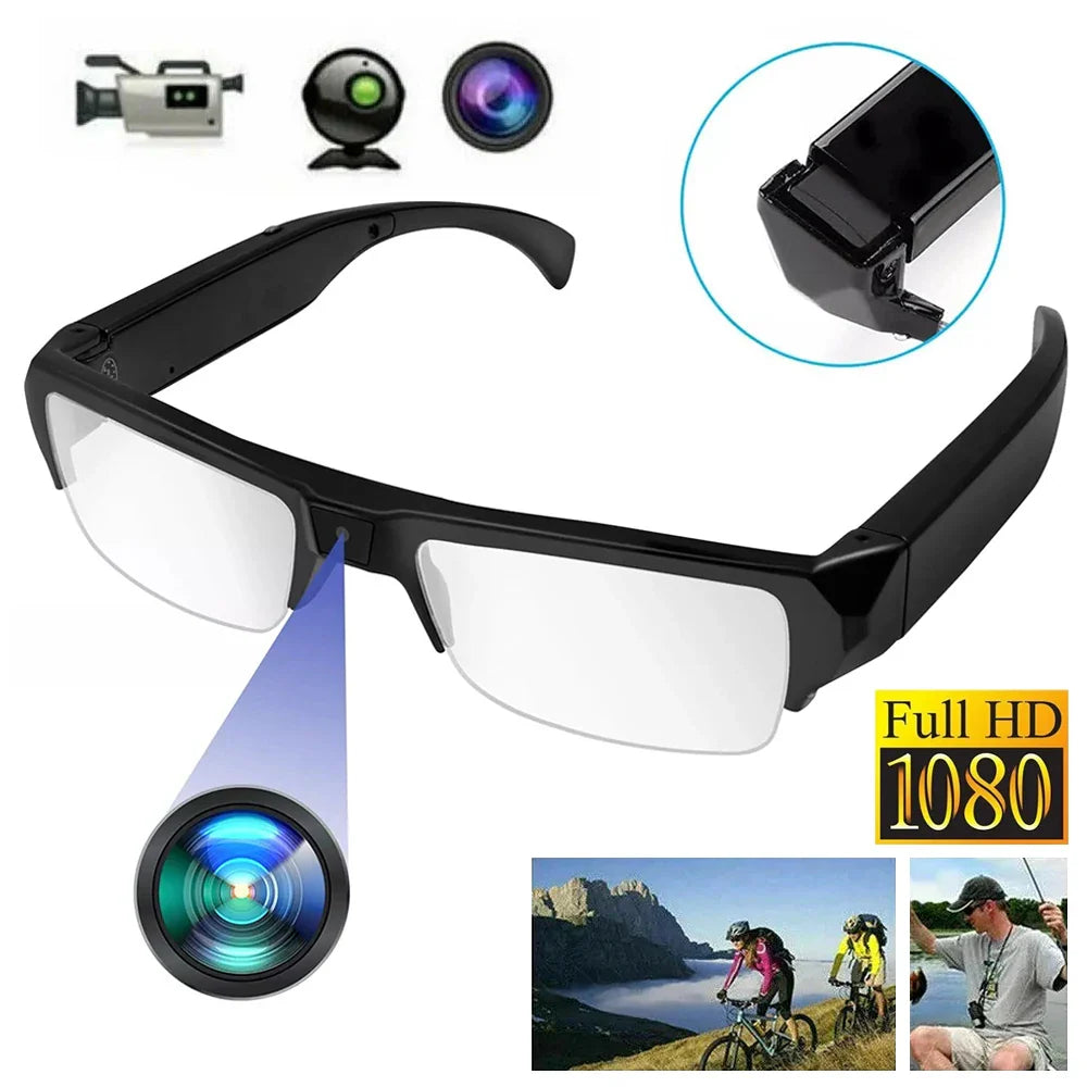 1080P Mini Camera Smart Glasses Portable Sports Glasses - Tophatter Daily Deals