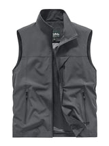 Waterproof Versatile Mens Vest - Sleeveless Polyester - Tophatter Daily Deals