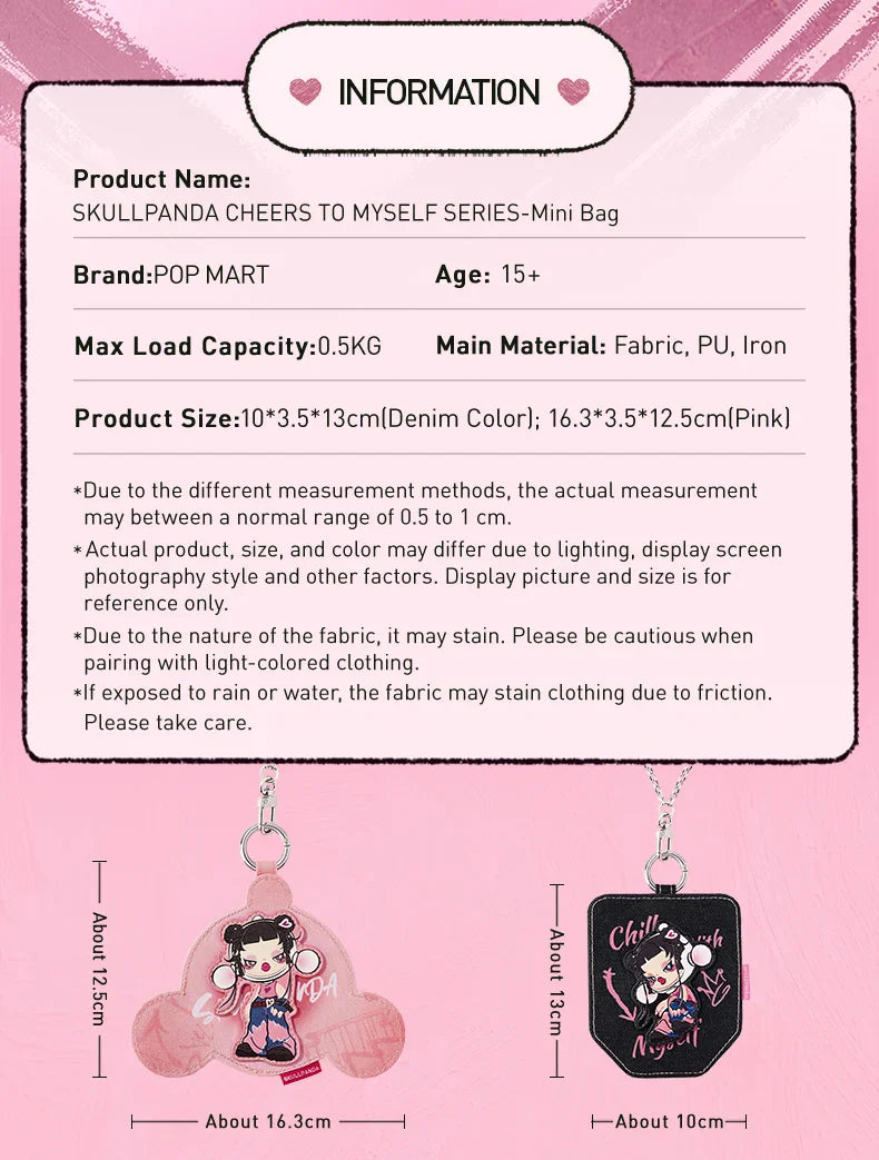 Genuine Pop Mart Skullpanda Cheers to Myself Series - Mini Bag Anime - Tophatter Daily Deals