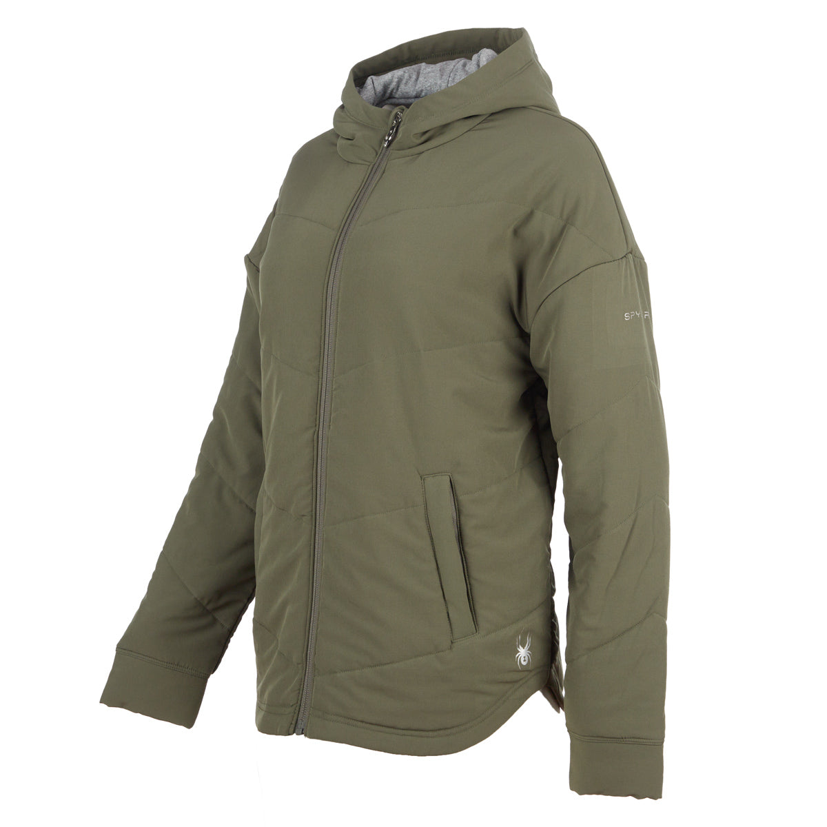 Spyder Women's Stretch Woven Full Zip Hoodie Hoodie - Tophatter Daily Deals