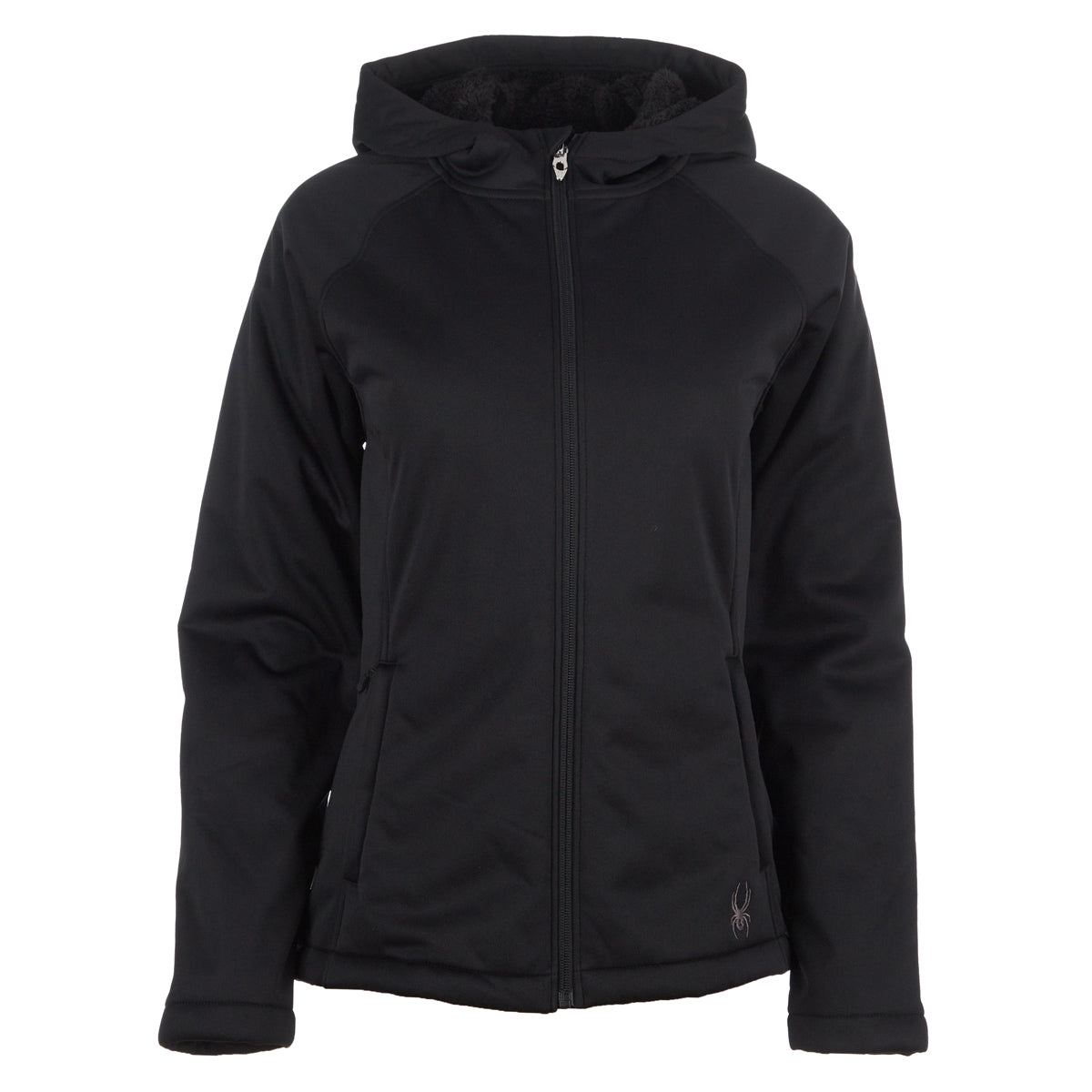 Spyder Women's Sherpa Softshell Jacket Black Jackets - Tophatter Daily Deals