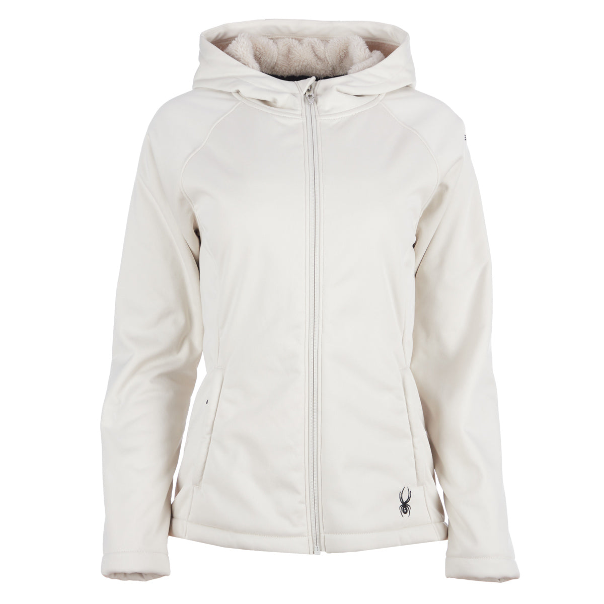 Spyder Women's Sherpa Softshell Jacket Moonbeam Jackets - Tophatter Daily Deals