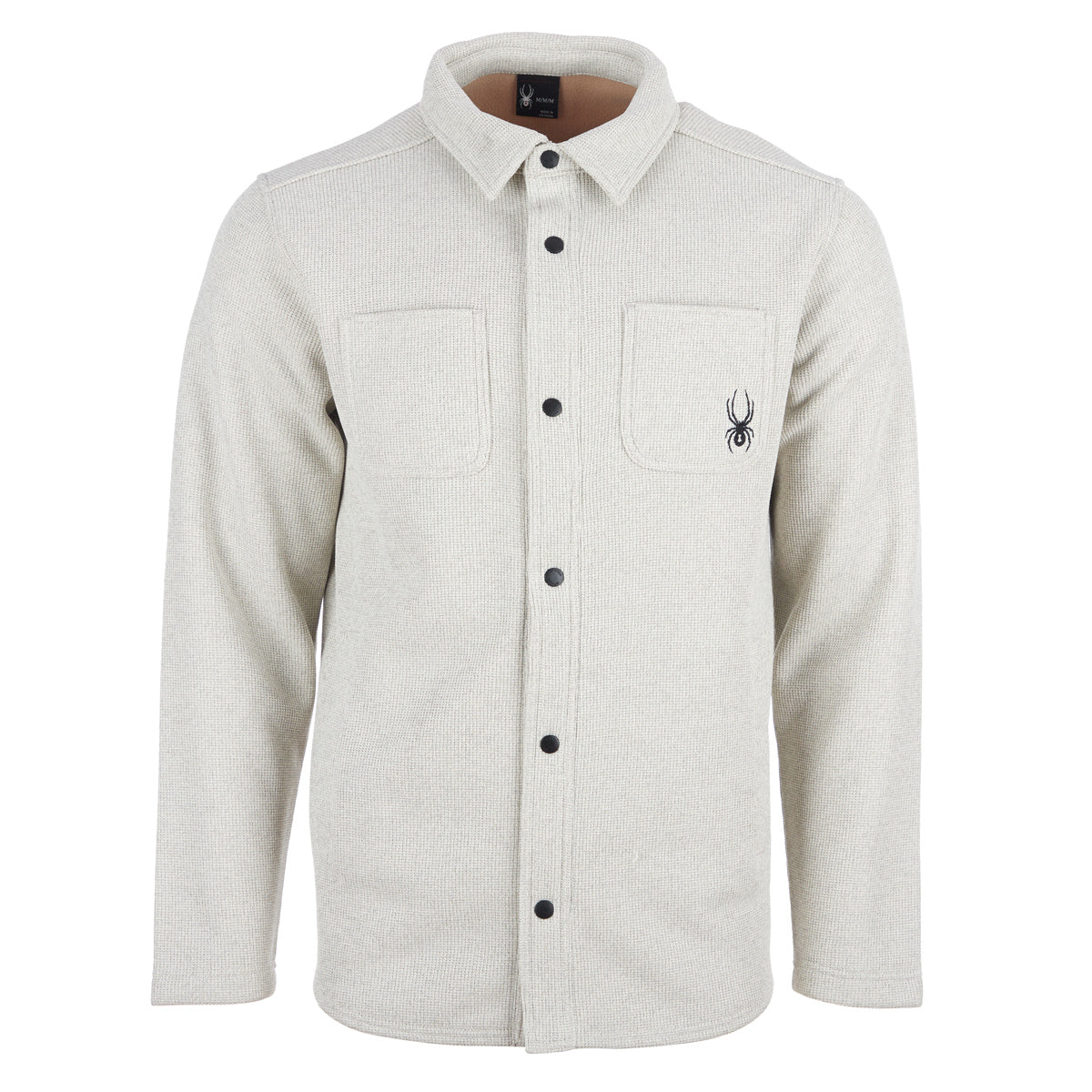 Spyder Men's Avalon Shirt Jacket Oatmeal Heather Jackets - Tophatter Daily Deals