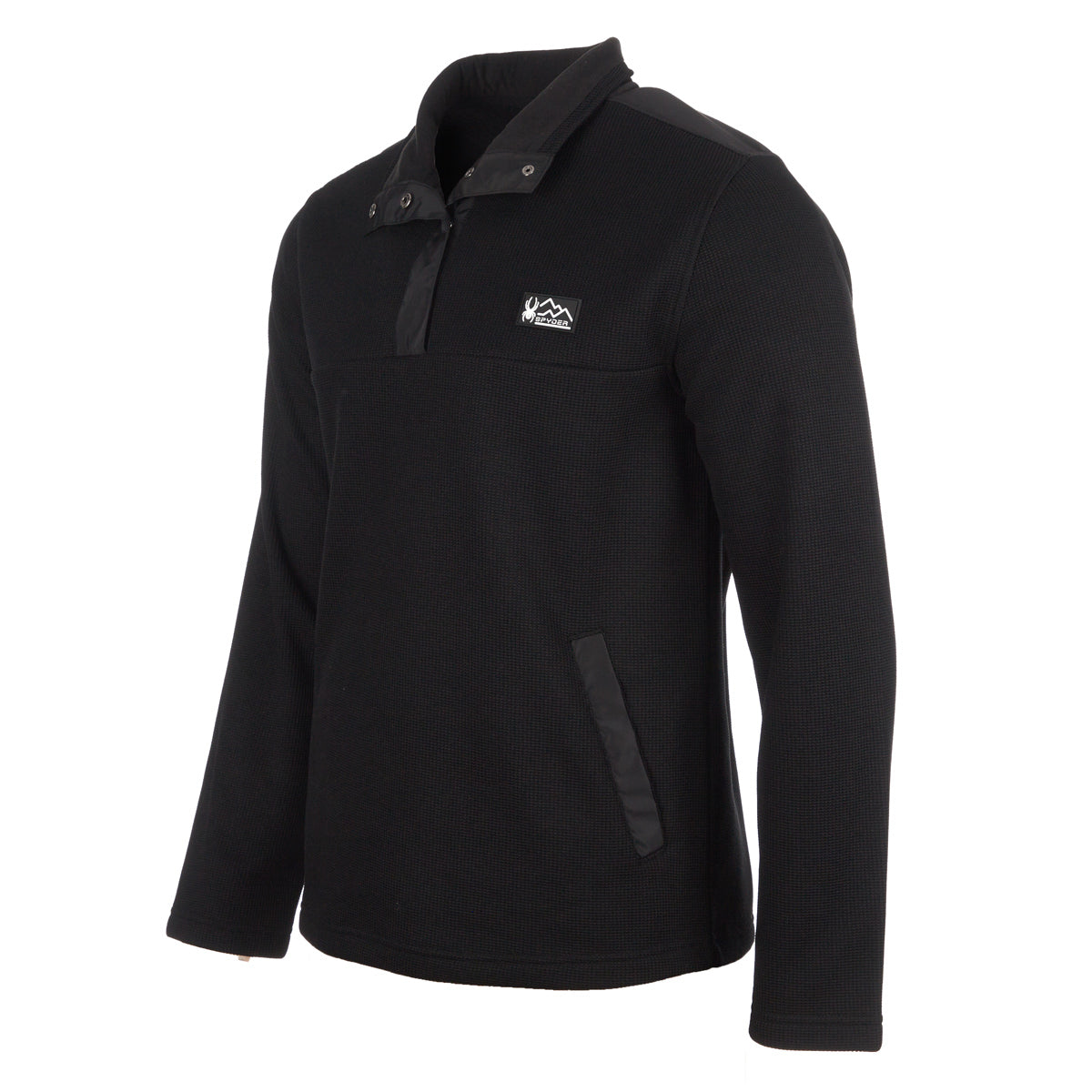 Spyder Men's Half Snap Pullover Long Sleeves - Tophatter Daily Deals