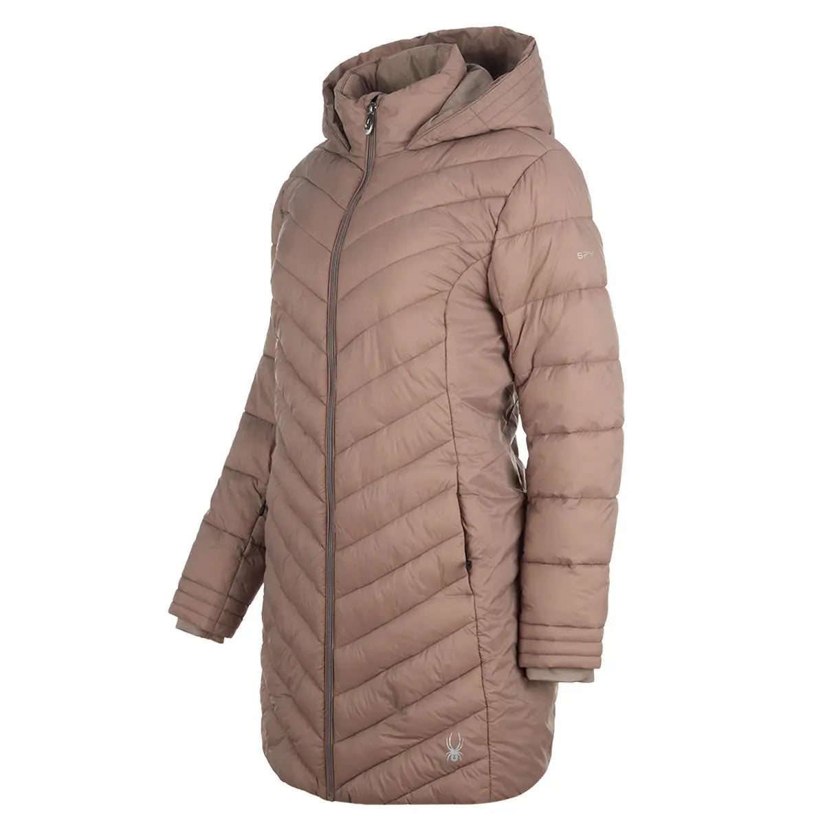 Spyder Women's Boundless Long Puffer Coat Jackets - Tophatter Daily Deals