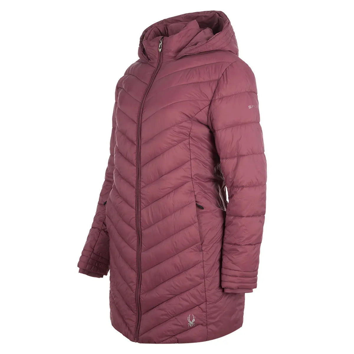 Spyder Women's Boundless Long Puffer Coat Jackets - Tophatter Daily Deals
