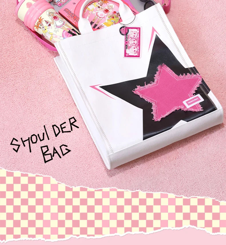 Genuine Pop Mart Peach Riot Rush Hour Series - Shoulder Bag Outer Space - Tophatter Daily Deals