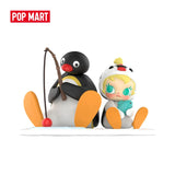 Genuine Pop Mart Baby Molly × Pingu Fishing Time Figure Animals - Tophatter Daily Deals