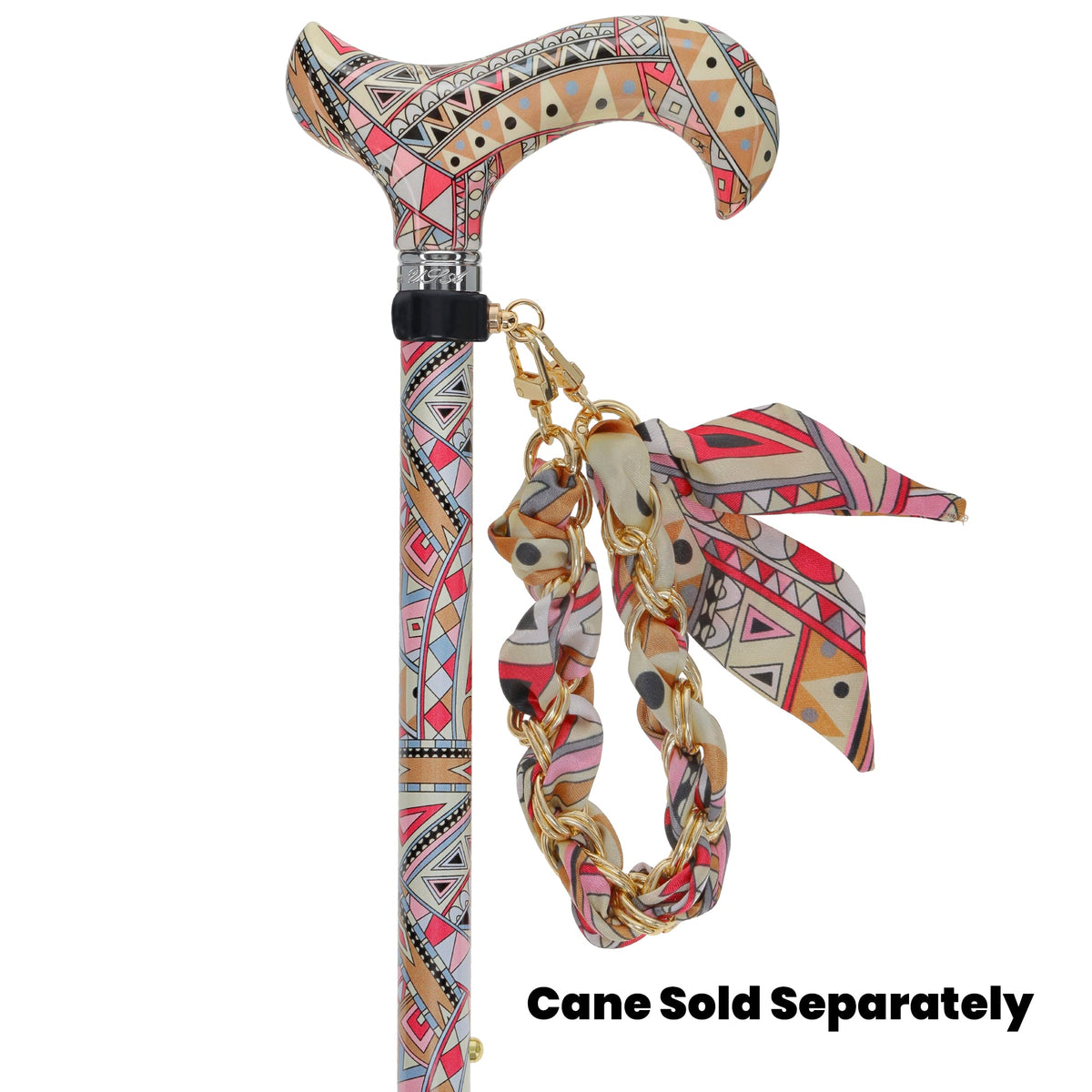 Designer Style FashionStix Majestic Style - Patterned Handle Folding Canes - Tophatter Daily Deals