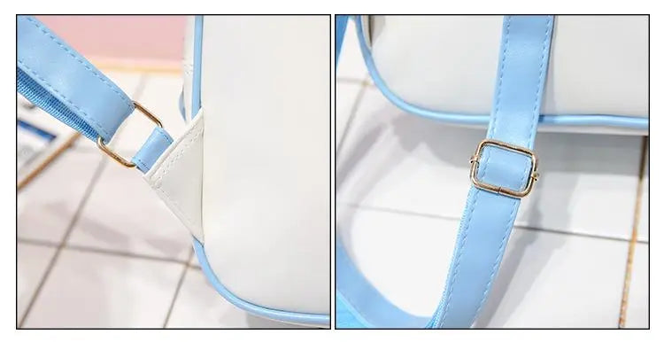 Clear Transparent Bow School Backpack Rucksack Japanese School Mythical - Tophatter Daily Deals