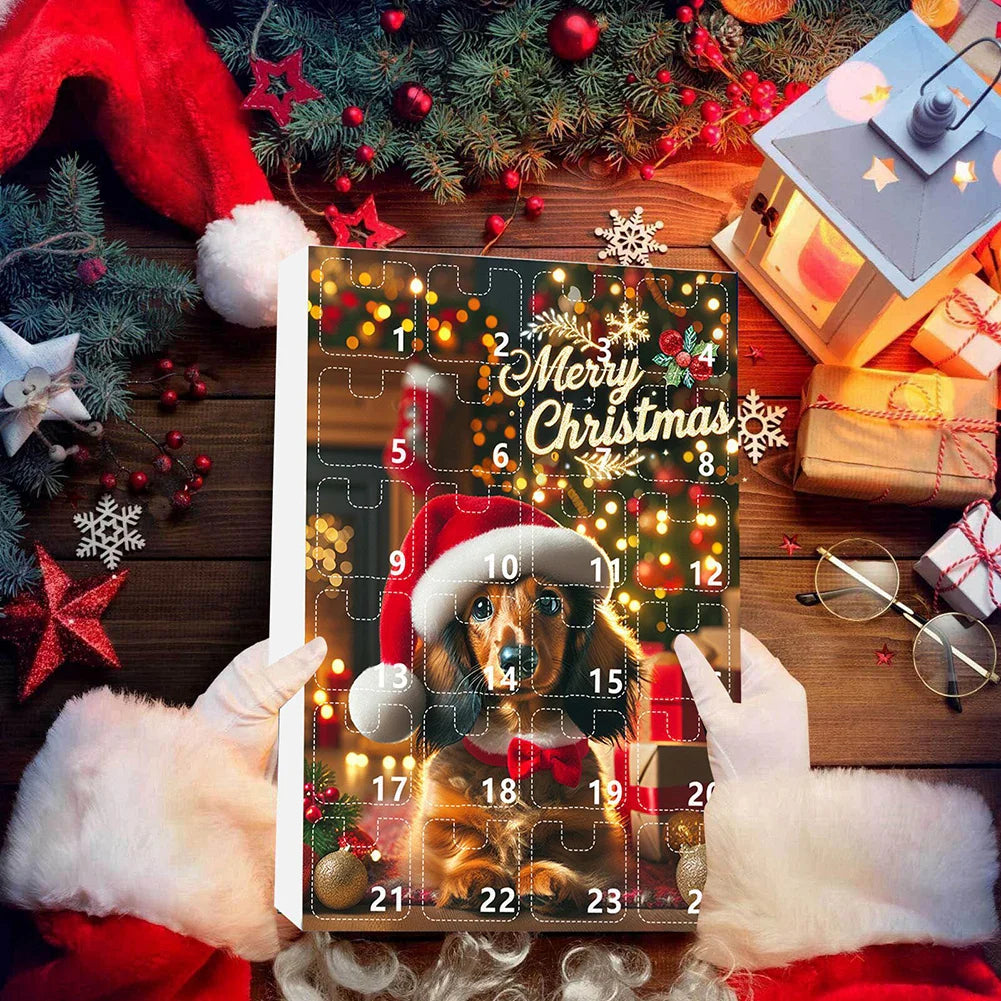 24 Day Advent Calendar With Figure Ornaments - Tophatter Daily Deals