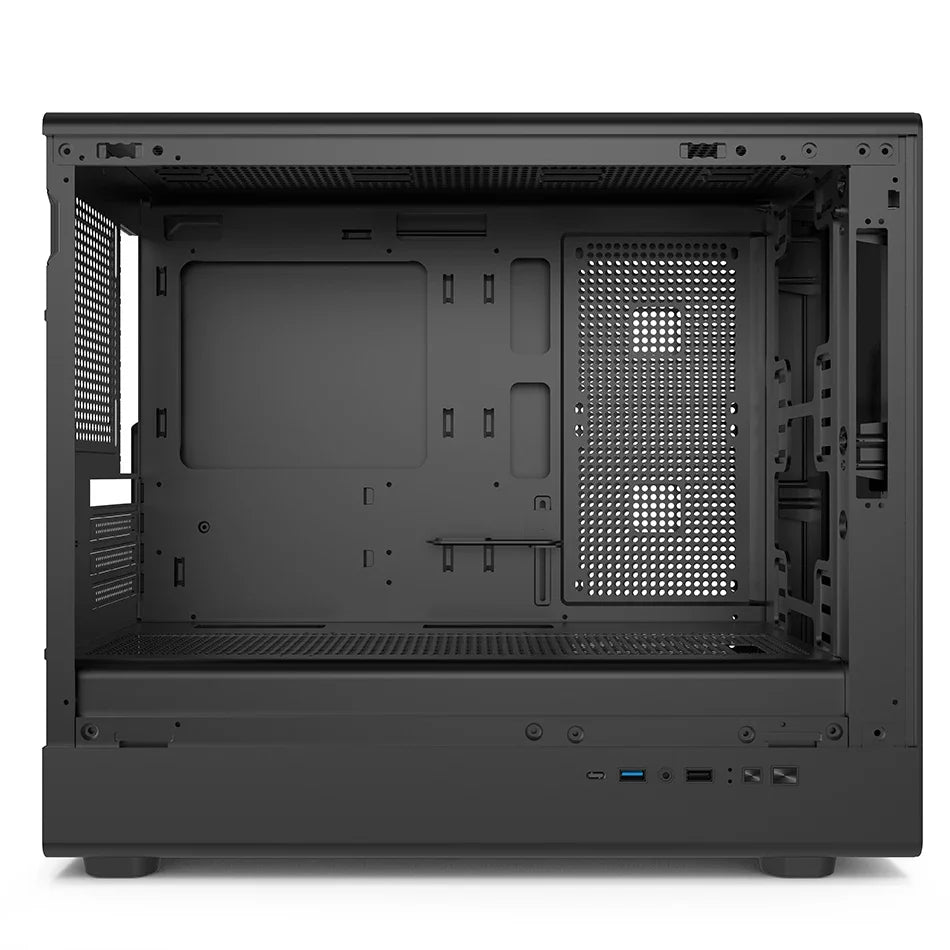 Mini ITX PC Case Tempered Glass 360mm Water Cooling - Tophatter Daily Deals