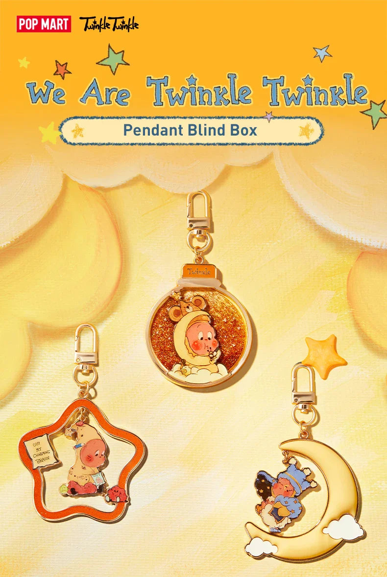 Genuine Pop Mart We are Twinkle Twinkle Series - Pendant Blind Box Outer Space - Tophatter Daily Deals