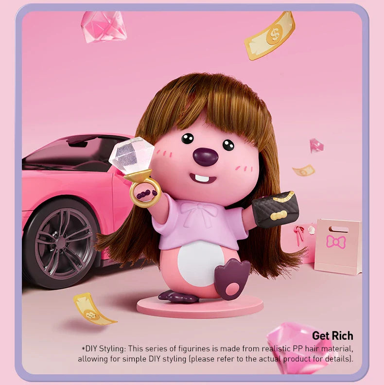 Genuine Pop Mart Zanmang Loopy's Moments Series Figures Blind Box Animals - Tophatter Daily Deals