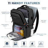 Waterproof Insulated Cooler Backpack Black Backpacks - Tophatter Daily Deals
