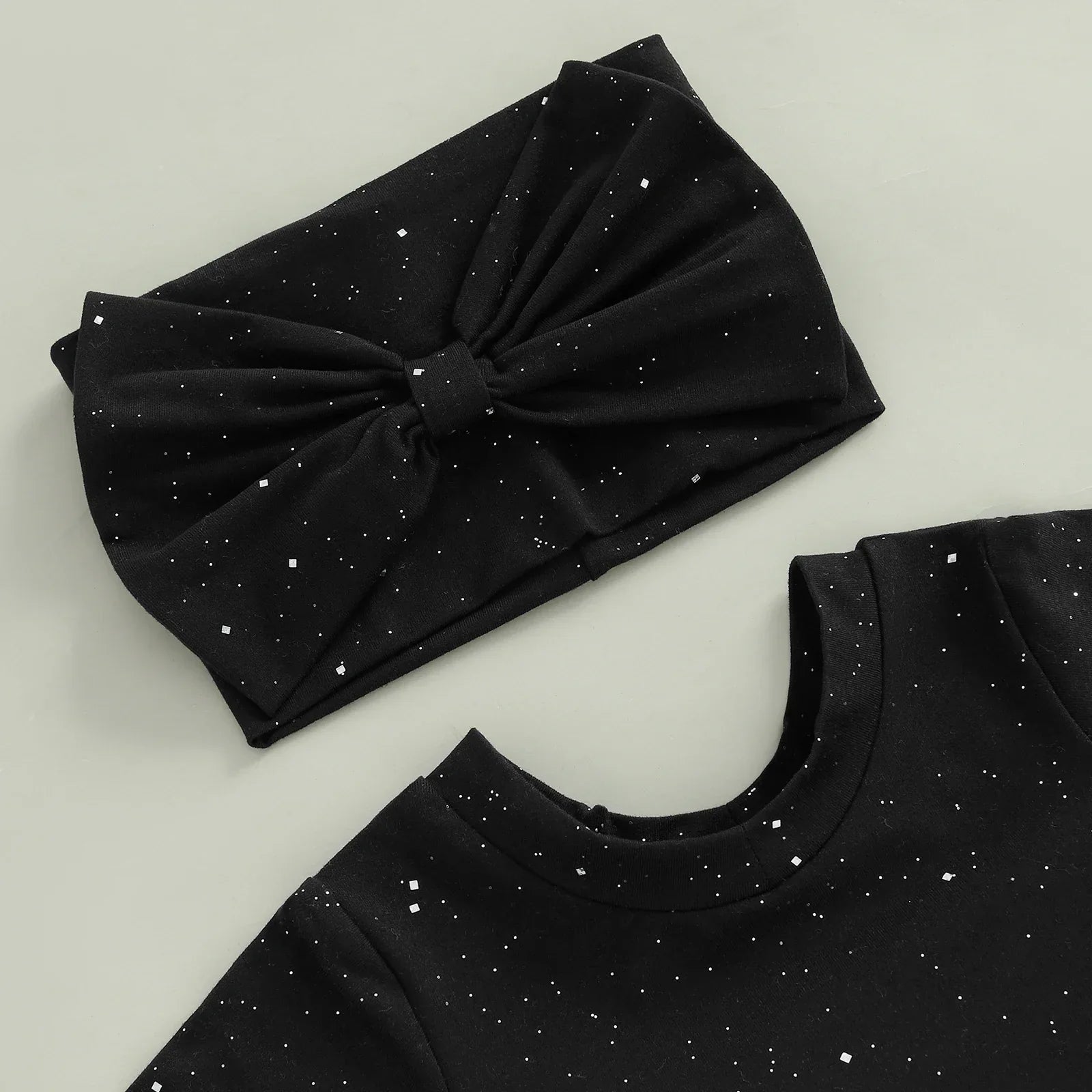 Soft Baby Romper - Long Ruffle Sleeve, Cotton, Halloween - Tophatter Daily Deals