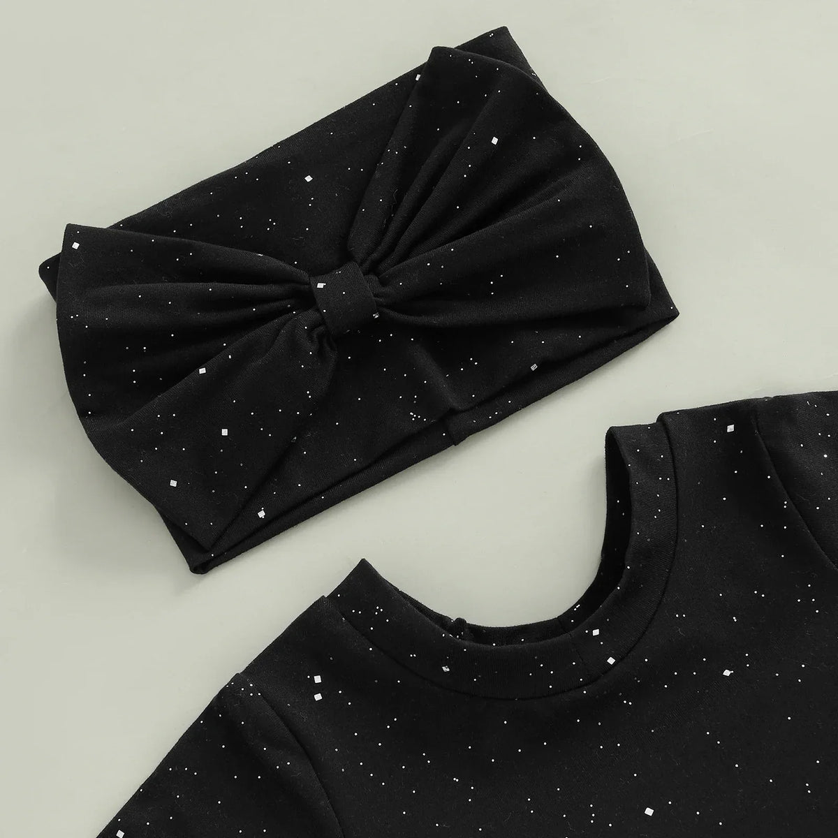 Soft Baby Romper - Long Ruffle Sleeve, Cotton, Halloween - Tophatter Daily Deals