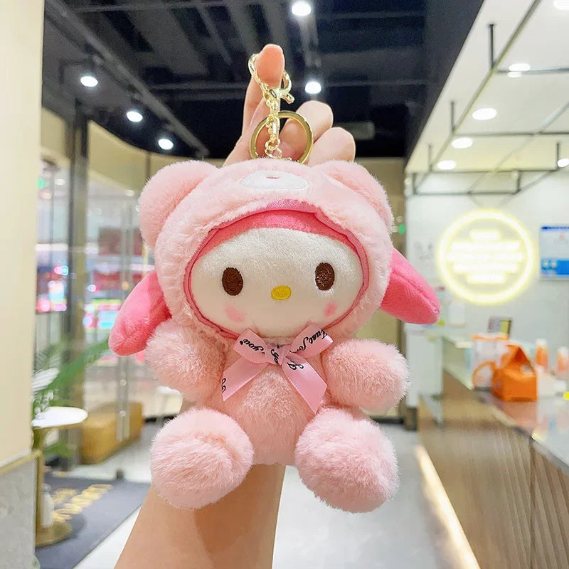 Sanrio Limited Collection Kuromi Cinnamoroll My Melody Plush Toy Kawaii My Melody Keyring - 11cm 10-15CM Animals - Tophatter Daily Deals