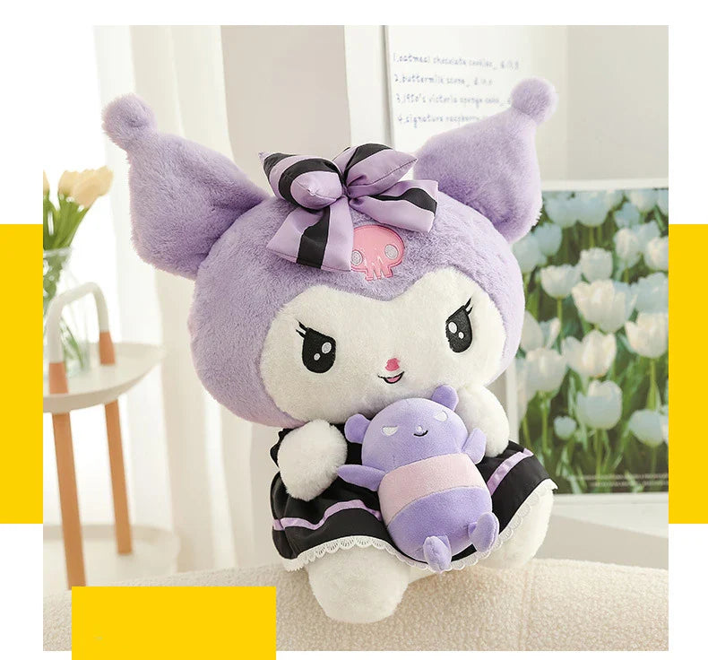Kawaii Sanrio Purple Kuromi Cute Little Devil Plush Toy Anime - Tophatter Daily Deals