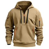 Lightweight Men’s Half Zip Hoodie - Fleece, Outdoor Braum - Tophatter Daily Deals