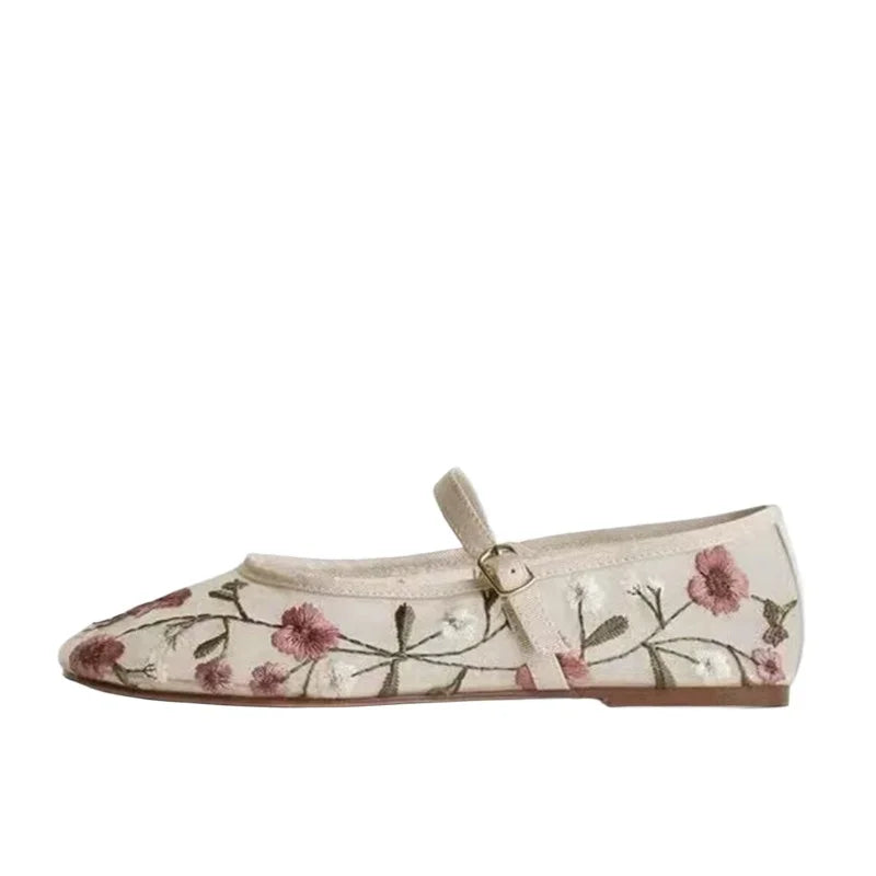 Breathable Womens Ballet Flats - Mary Jane, Mesh, Summer - Tophatter Daily Deals