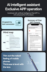 AI Voice Recorder With Real Time Transcribe 58 Languages - Tophatter Daily Deals