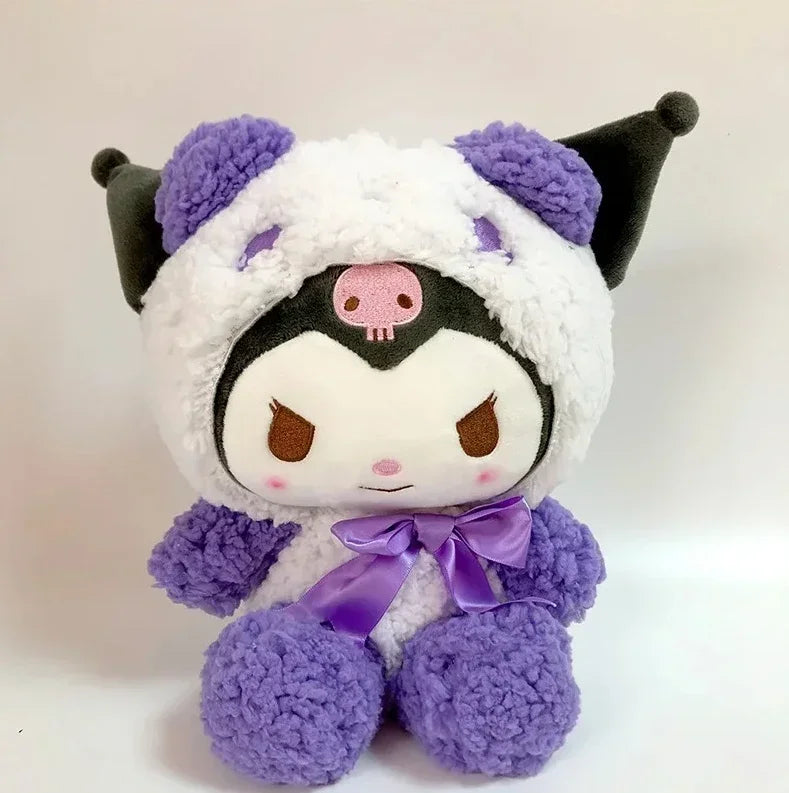 Sanrio Hello Kitty Kuromi Melody Cinnamoroll Stuffed Toys Kawaii Kuromi Purple (20cm) Anime - Tophatter Daily Deals