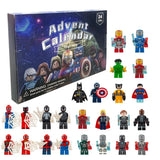 Marvel 24-Piece PVC Action Figure Advent Calendar - Christmas Countdown Gift for Kids - Tophatter Daily Deals