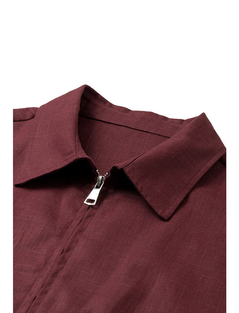 Lightweight Women's Sleeveless Jacket - Linen Cotton, Spring - Tophatter Daily Deals