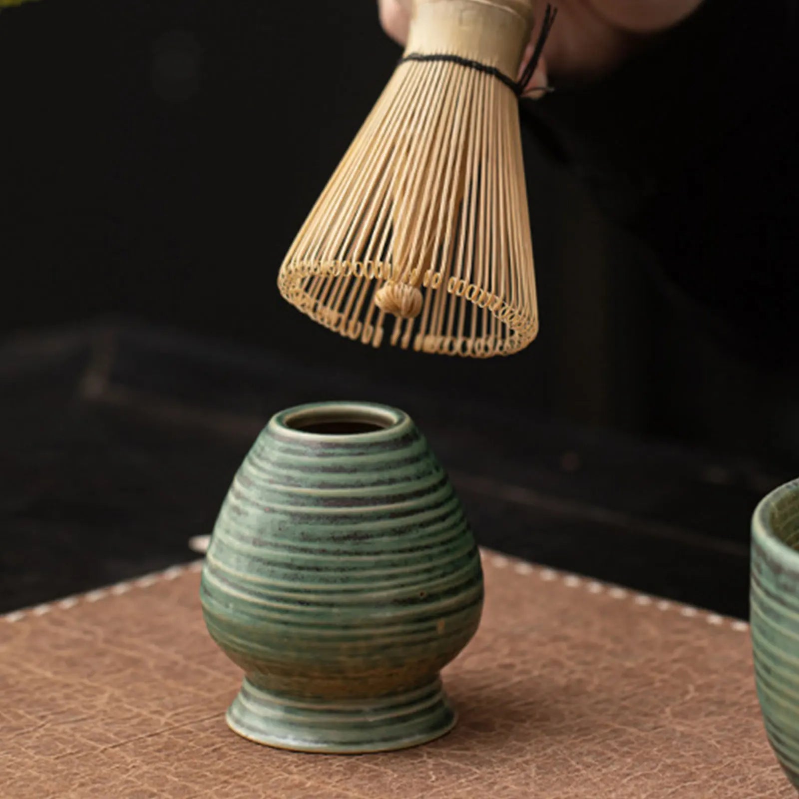 Matcha Whisk Holder Ceramic Chasen Stand Home Teaware - Tophatter Daily Deals