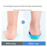 Kids Orthotic Insoles High Arch Support Sports Comfort Plantar Fascia Insole - Tophatter Daily Deals