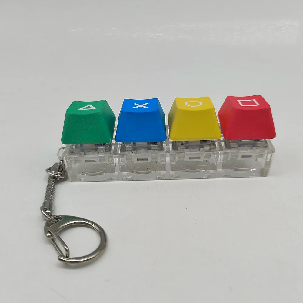 Keycap Tester Keychain Mini Mechanical Keyboard Toy - Tophatter Daily Deals