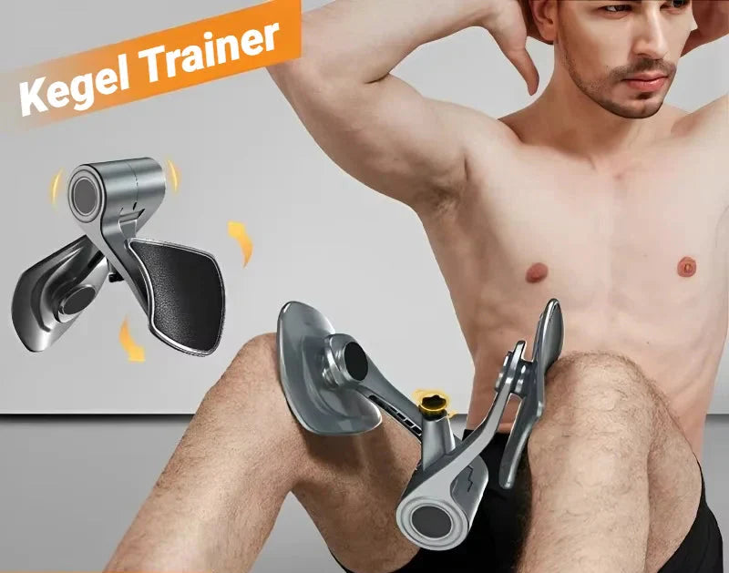 Mechanical Kegel Pelvic Floor Trainer Grey Fitness - Tophatter Daily Deals