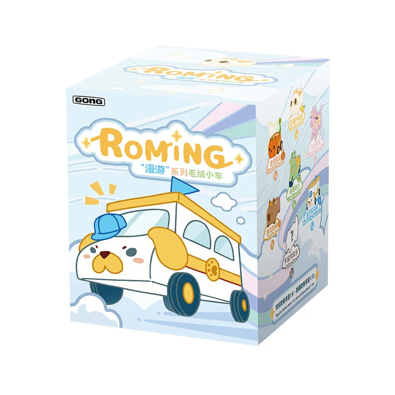 Genuine Pop Mart Gong Original Series Plush Toy Car Blind Box 1 Unopened Blind Box Animals - Tophatter Daily Deals