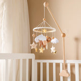Hot Air Balloon Crib Mobile Newborn Sensory Toys Soothing - Tophatter Daily Deals
