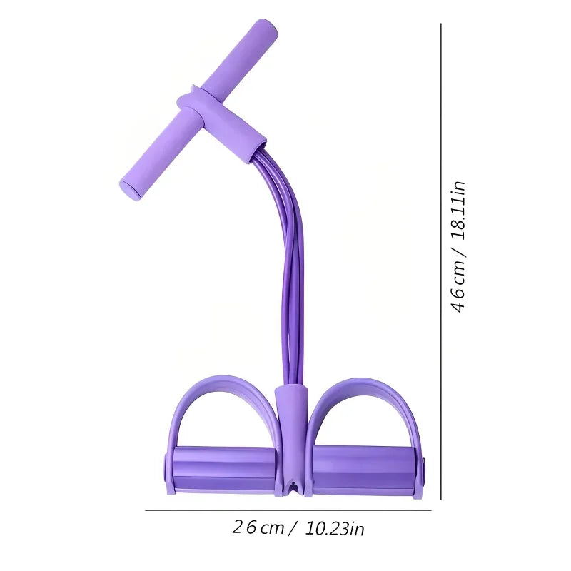 Multi-Functional Household Fitness Equipment for abdominal Strengthening Elastic Band Fitness & Exercise - Tophatter Daily Deals