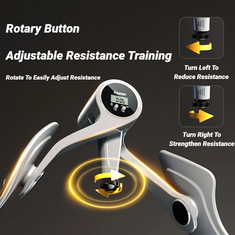 Smart Counting Kegel Trainer with 360° Rotation Grey Fitness - Tophatter Daily Deals