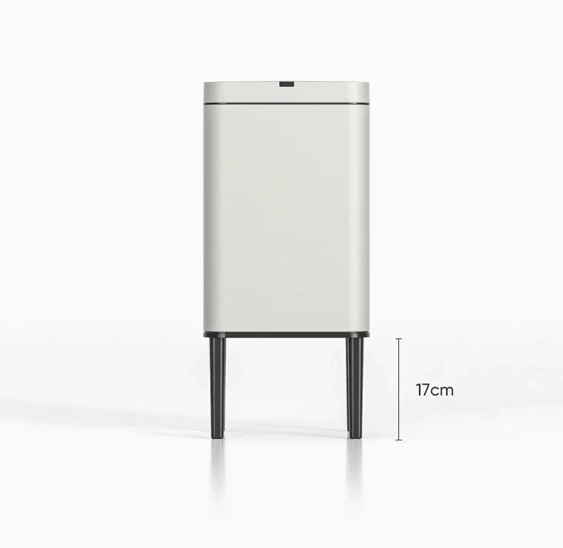 Smart Sensor Trash Can 20L Stainless Steel Waste Bin - Tophatter Daily Deals